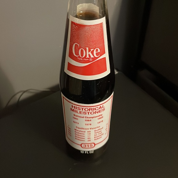 Paul Bear Bryant Coke Bottle - Picture 5 of 8